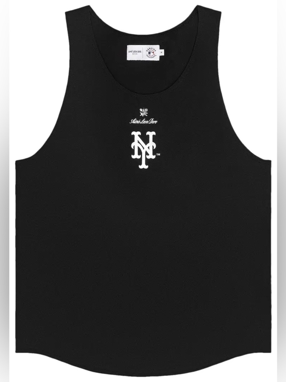 Aimé Leon Dore x New York Mets Jersey Tank Top 'Jet Black'